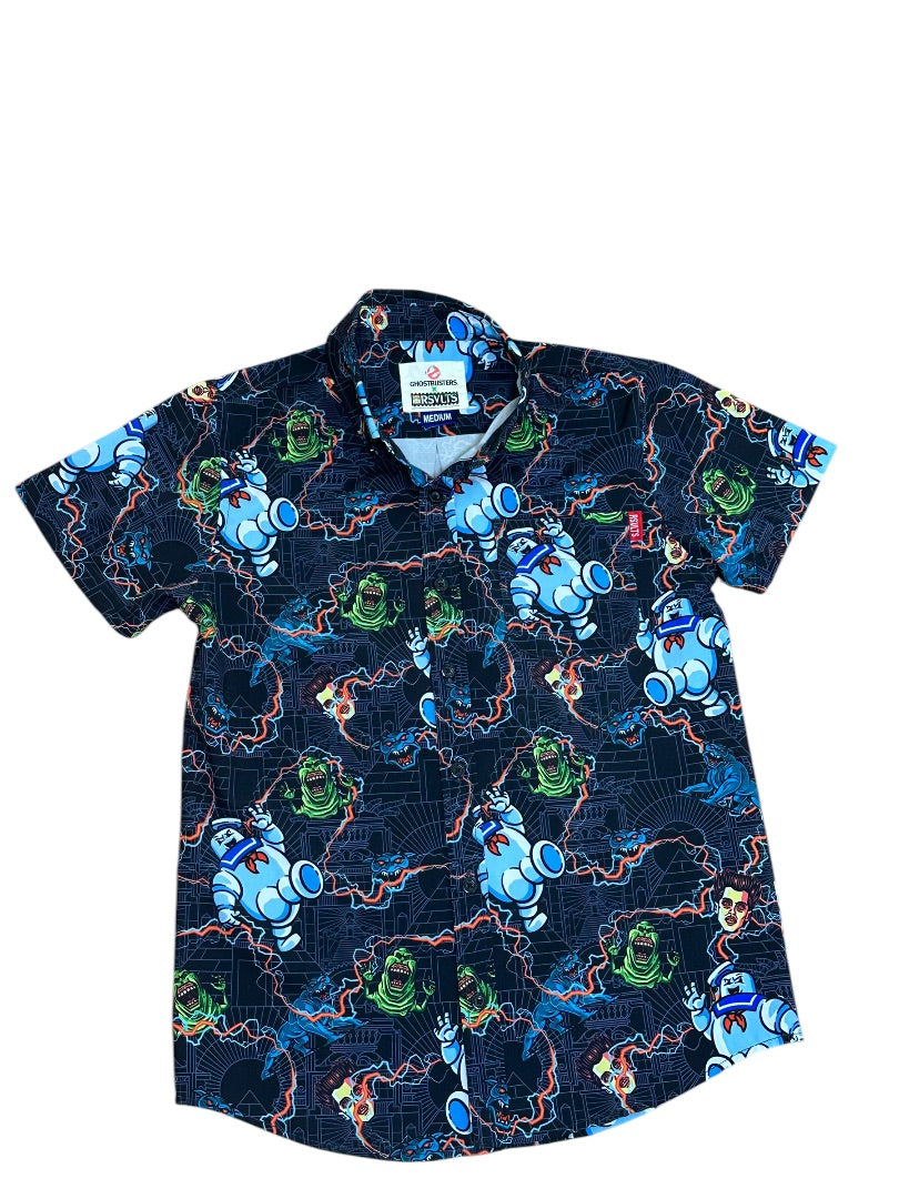 S/S GHOSTBUSTERS BUTTON DOWN