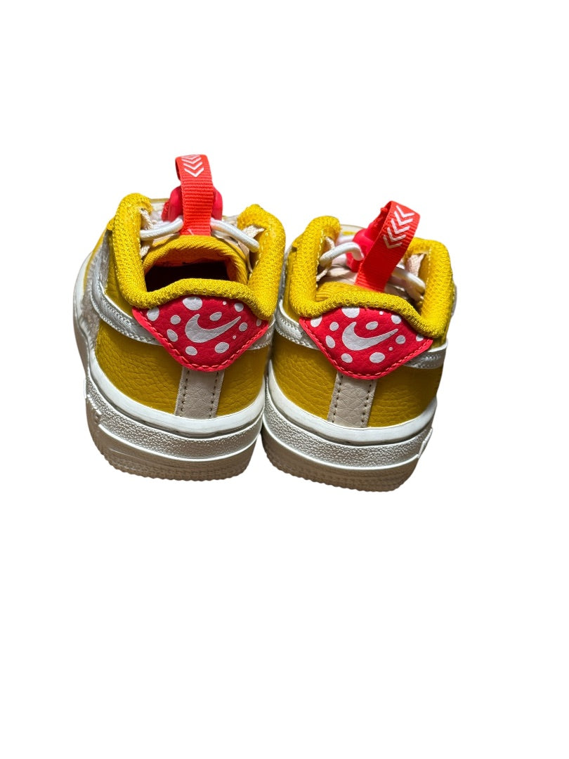 FORCE 1 TOGGLE OCHRE/PEARL SNEAKERS