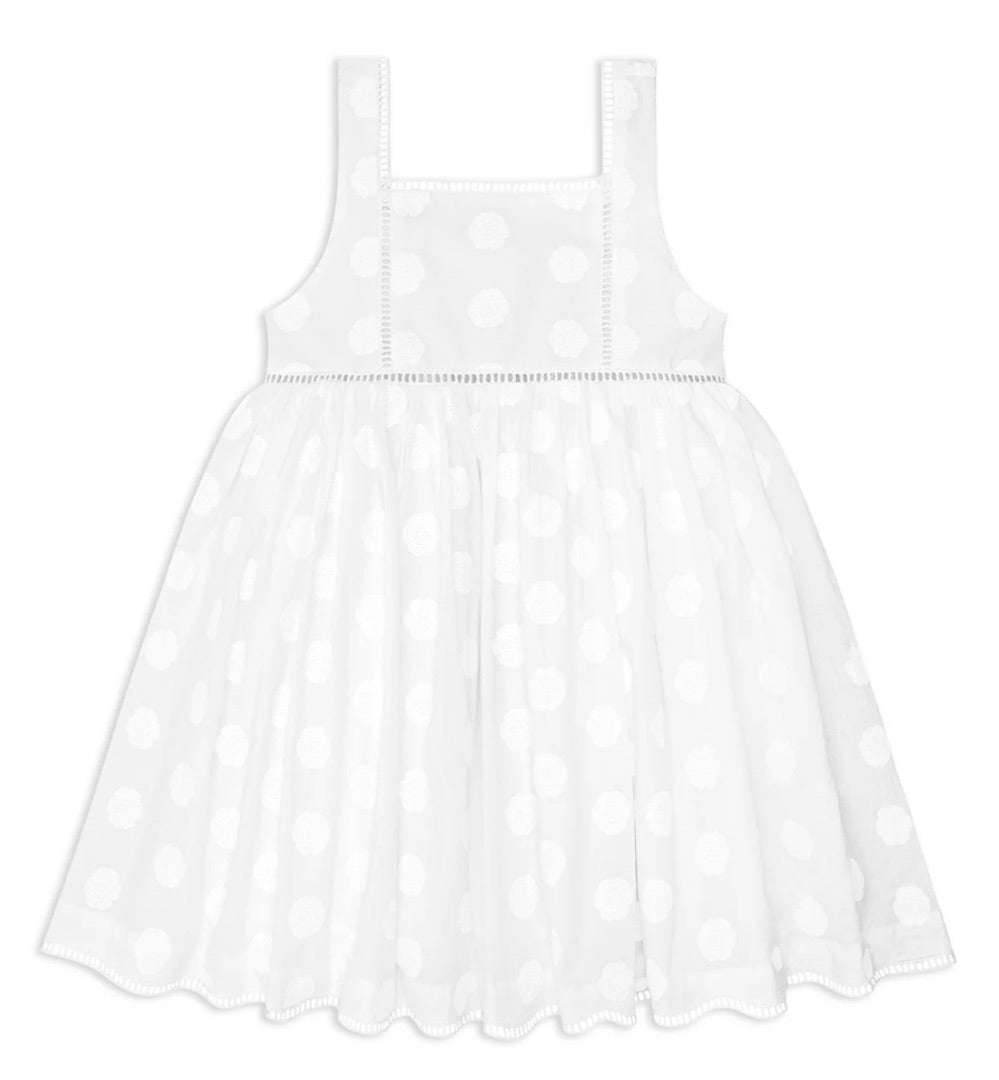 NEW S/L EMBROIDERED FLORAL DRESS