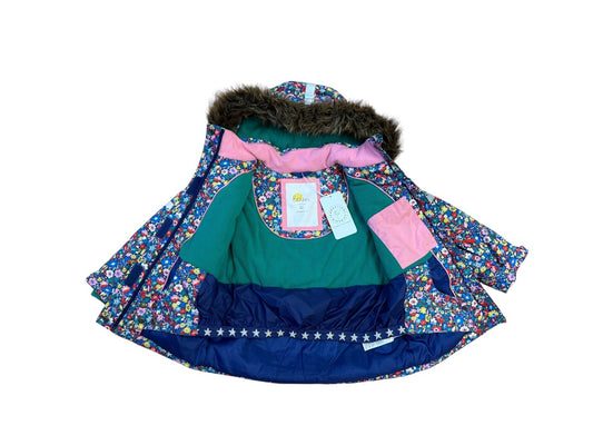 L/S FLORAL ALL-WEATHER WATERPROOF COAT