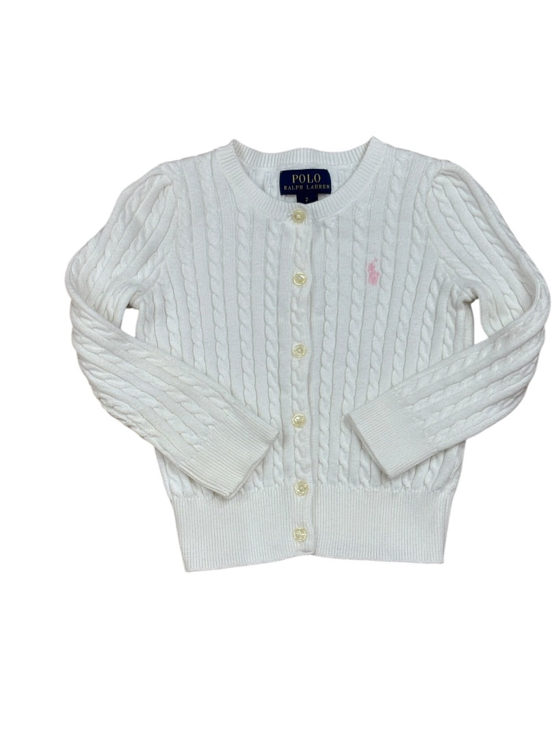 L/S CABLE KNIT CARDIGAN