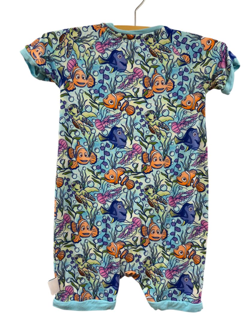 S/S NEMO ZIP SHORTY ROMPER