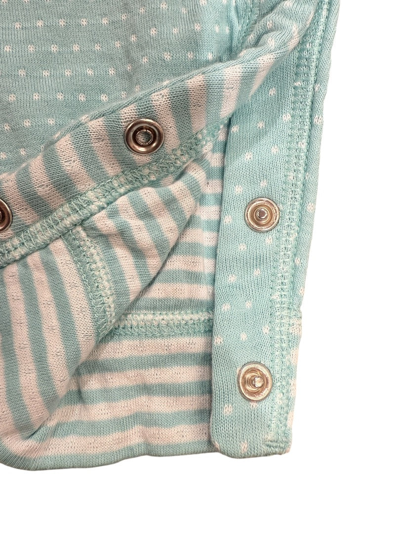 L/S REVERSIBLE POLKA DOT ROMPER