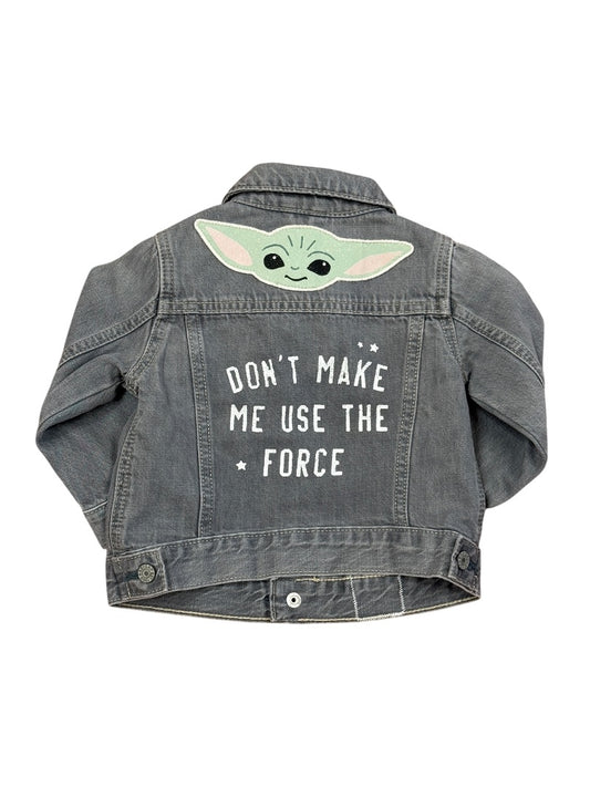 L/S STAR WARS PATCH JEAN JACKET