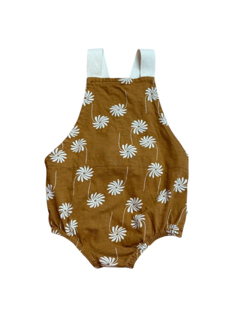 S/L FLORAL BUBBLE ROMPER