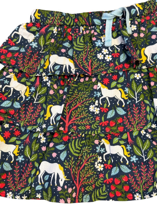 WOODLAND UNICORN TIERED SKIRT