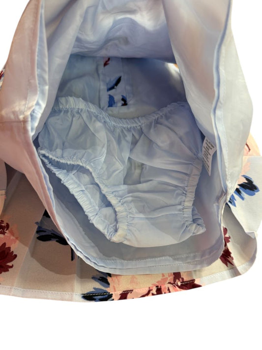 NEW S/L PEONY PLEATED DRESS & BLOOMERS