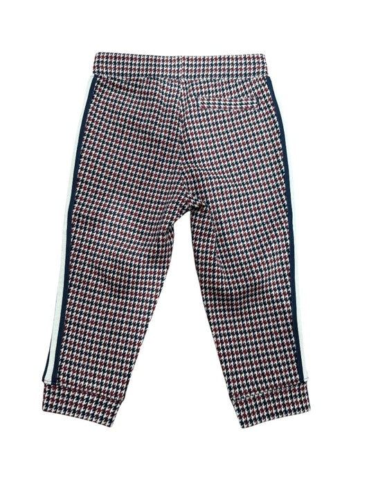 HOUNDSTOOTH KNIT JOGGERS