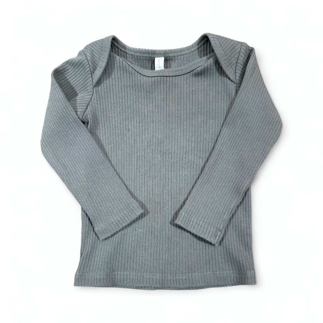 L/S RIBBED TEE