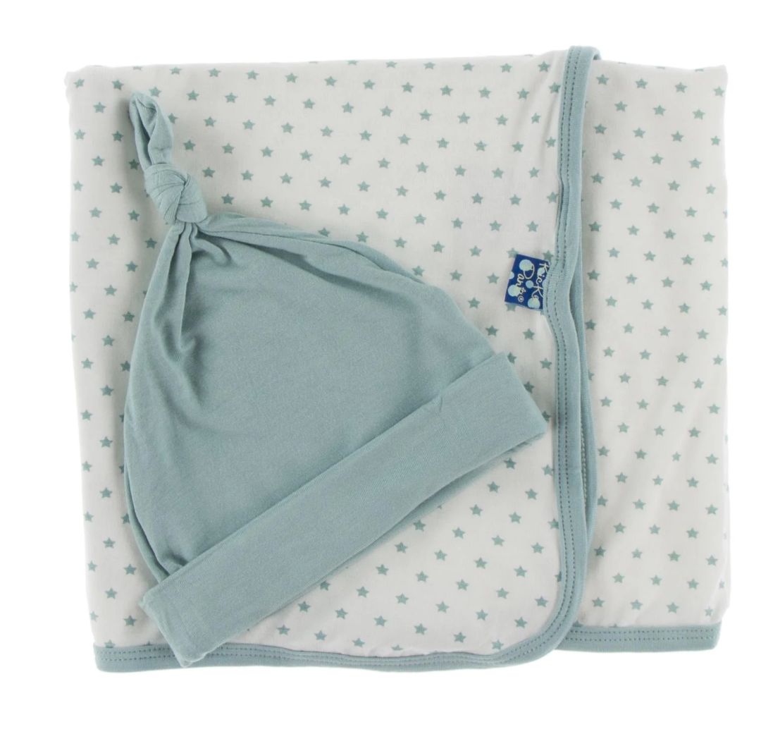 NEW TINY STARS SWADDLE & KNOT HAT