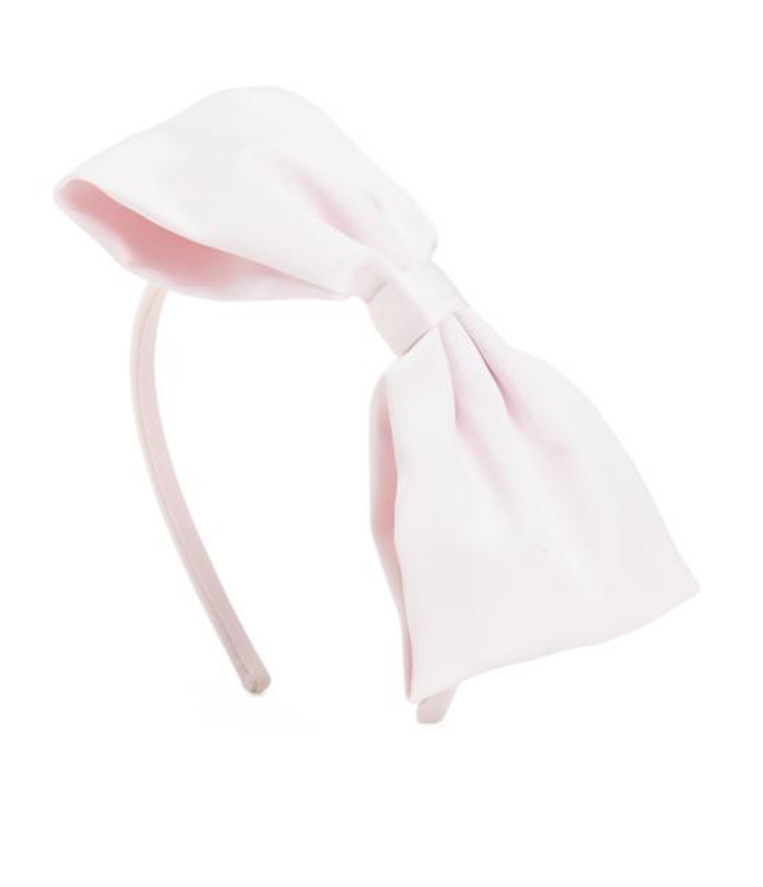 NEW SATIN BOW HEADBAND