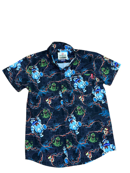 S/S GHOSTBUSTERS BUTTON DOWN