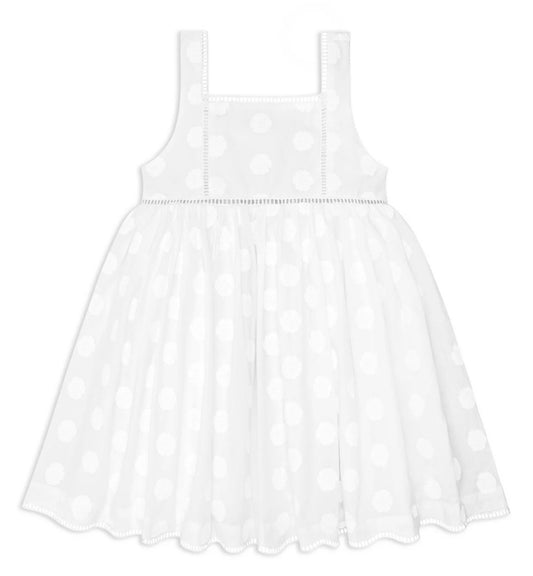 NEW S/L EMBROIDERED FLORAL DRESS