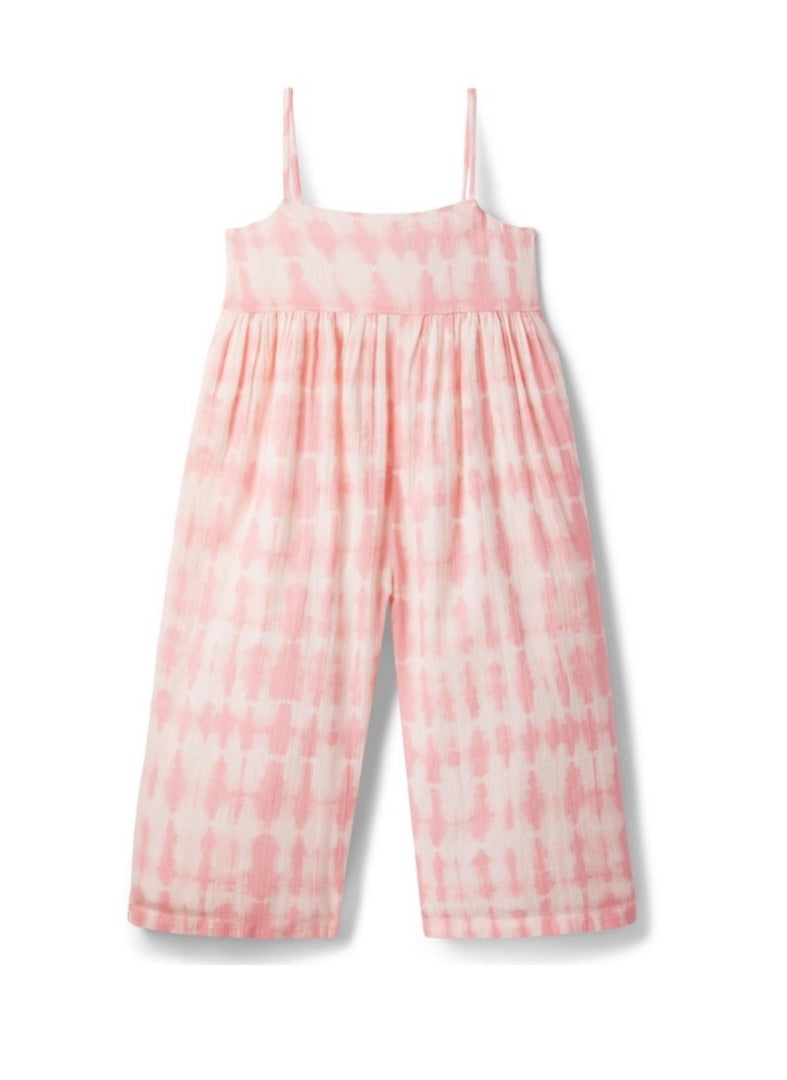 S/L TIE DYE WIDE LEG JUMPSUIT