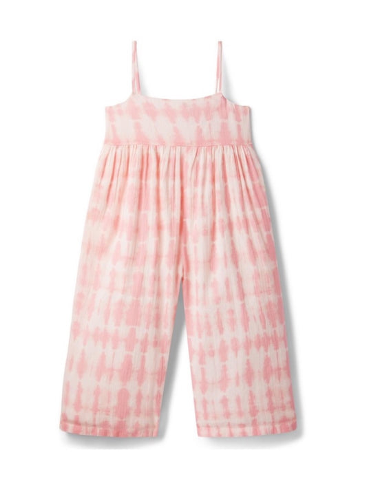S/L TIE DYE WIDE LEG JUMPSUIT