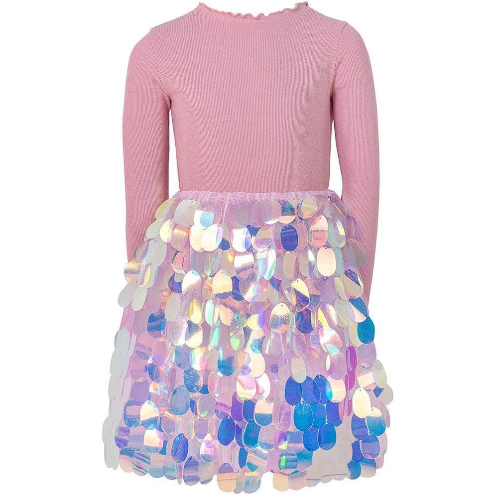 NEW L/S PAILLETTE MAGIC DRESS