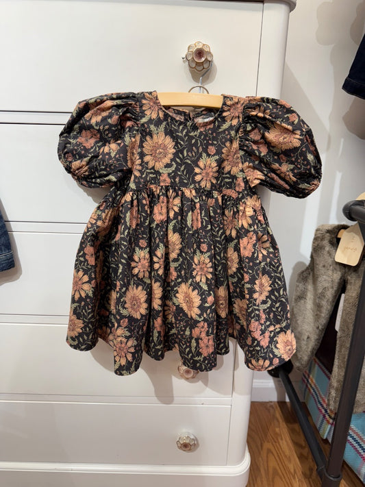 PUFF HOLIDAY BLOOM LUNA DRESS & BLOOMERS