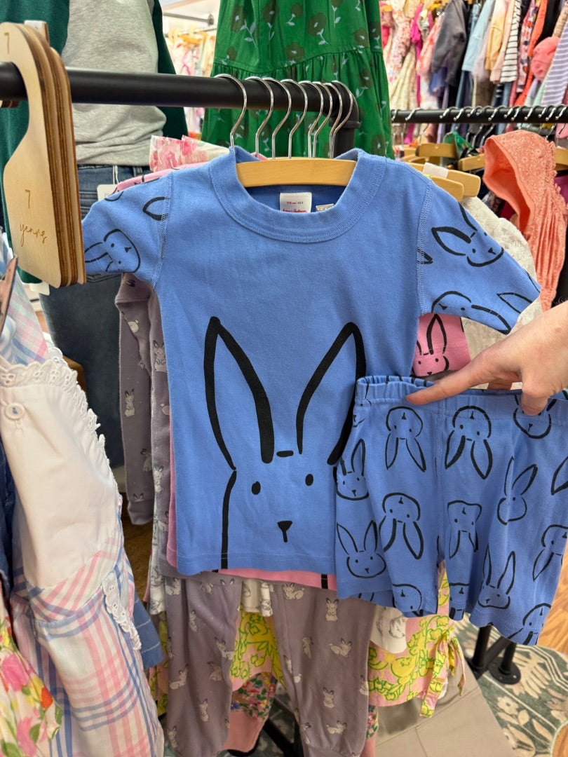 S/S EASTER BUNNY TOP & SHORTS