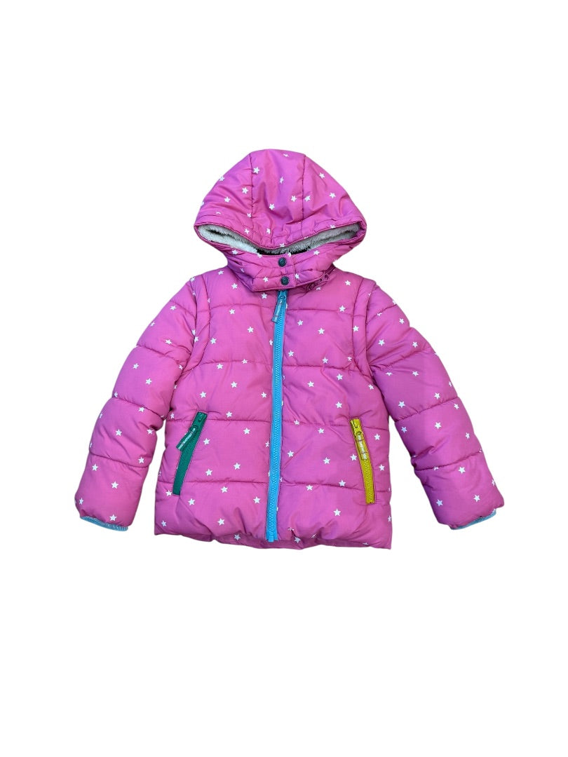 2-IN-1 STARS PADDED VEST & COAT