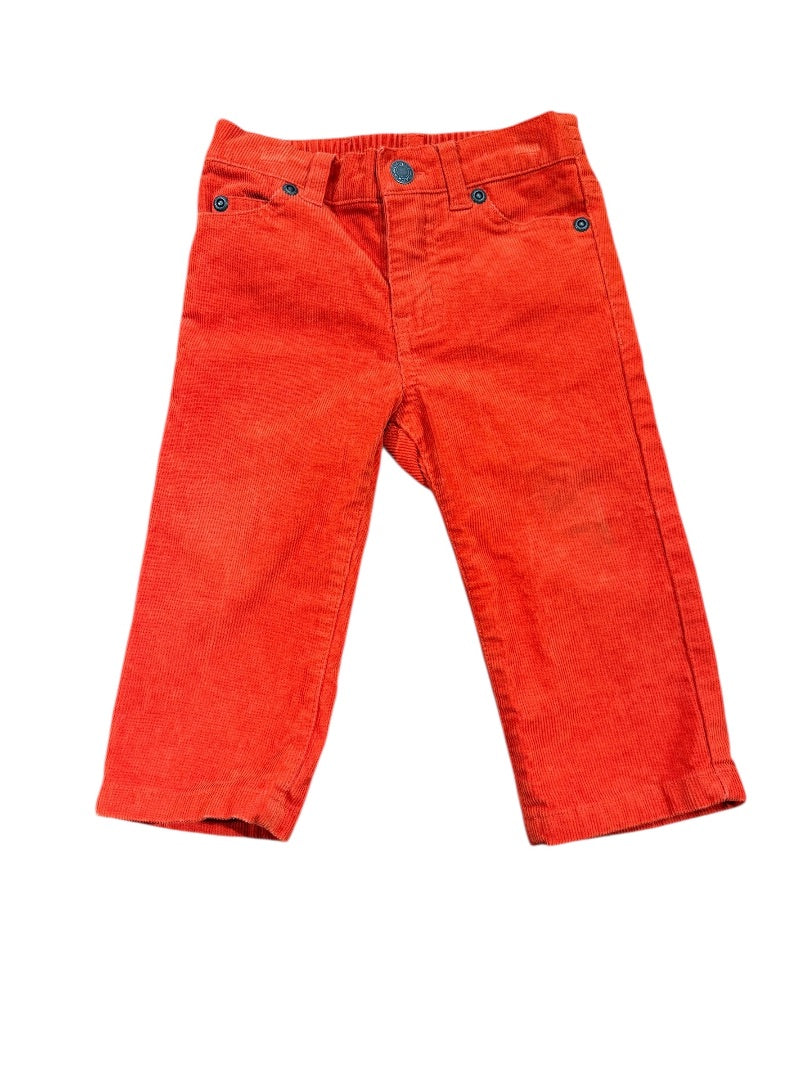 CORDUROY STRAIGHT PANTS