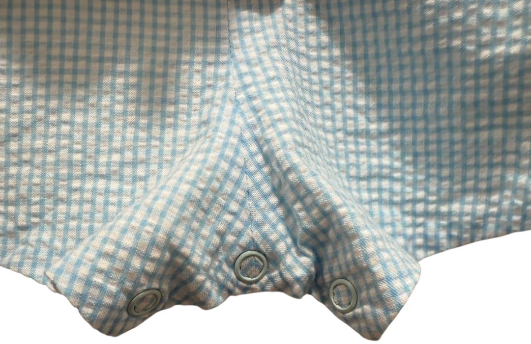 S/L OLAF SEERSUCKER SHORTALLS