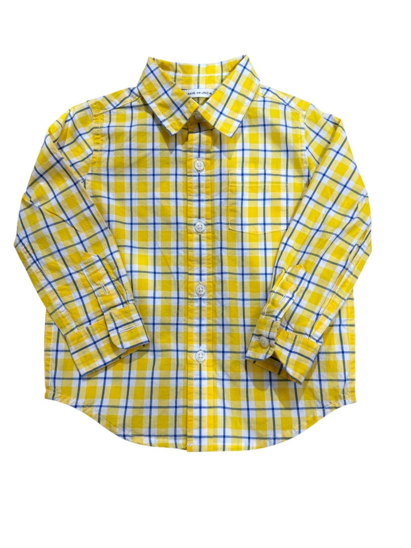 L/S PLAID DRESS SHIRT