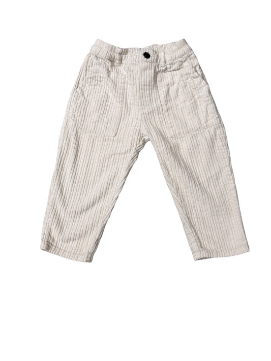 CORDUROY WIDE LEG PANTS