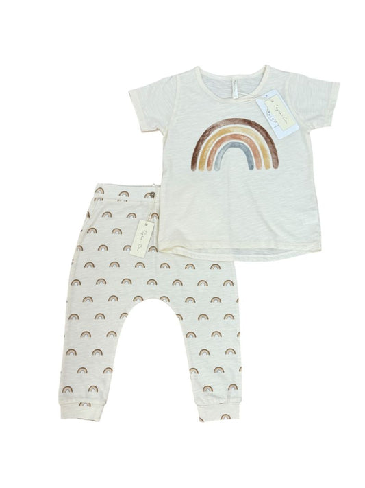 NEW S/S RAINBOW TOP & PANTS