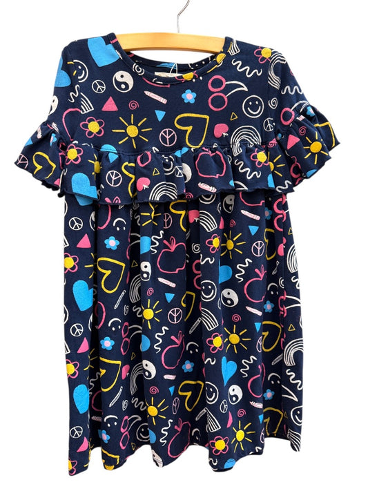 FLUTTER SCHOOL DOODLE DRESS