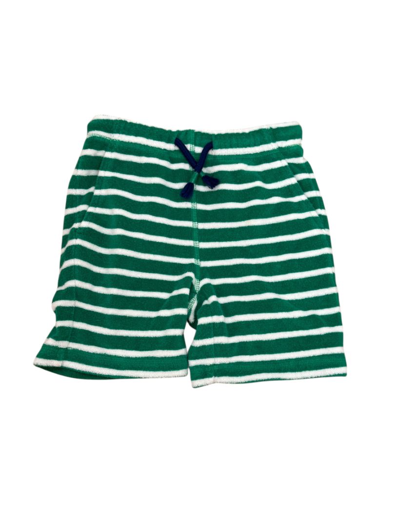 STRIPED TERRY SHORTS
