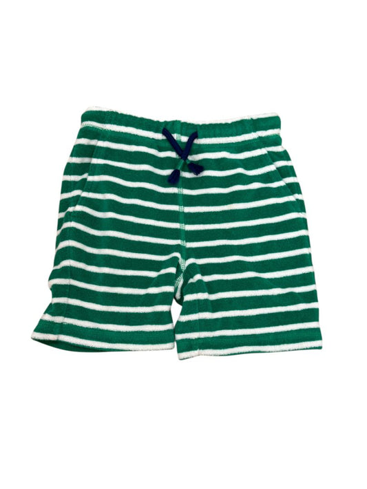 STRIPED TERRY SHORTS