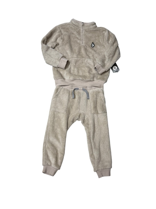 NEW L/S SHERPA FLEECE SWEATSHIRT & JOGGERS