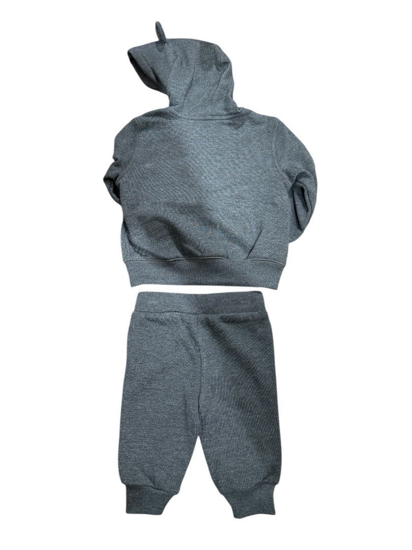 NEW L/S LOGO ZIP FLEECE HOODIE & JOGGERS