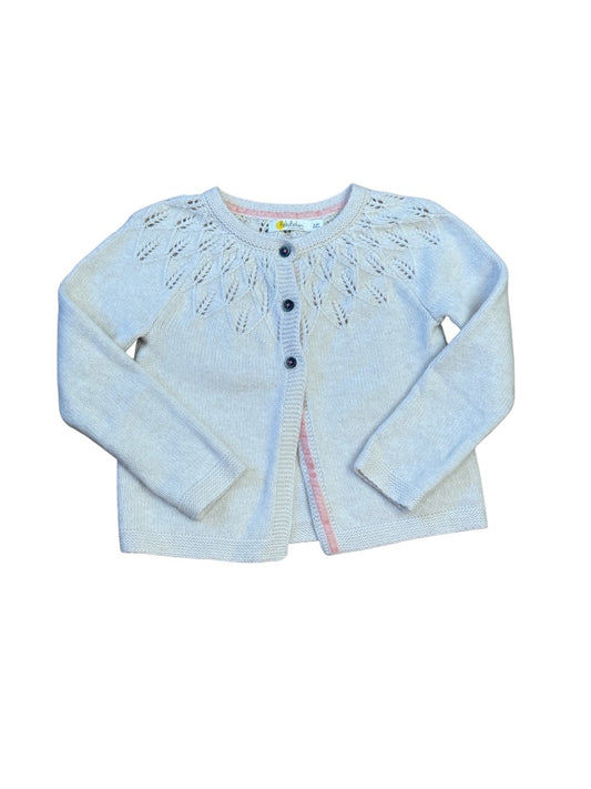 L/S POINTELLE KNIT CARDIGAN