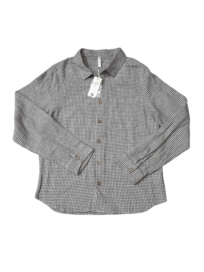 NEW L/S GINGHAM DRESS SHIRT