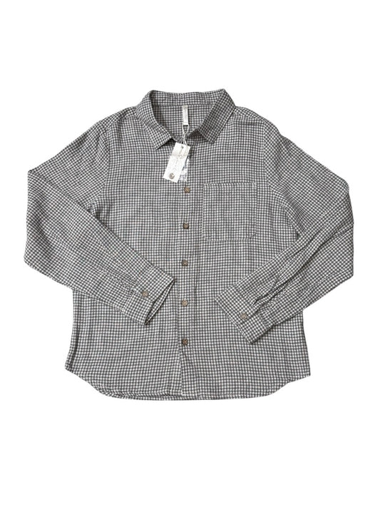 NEW L/S GINGHAM DRESS SHIRT