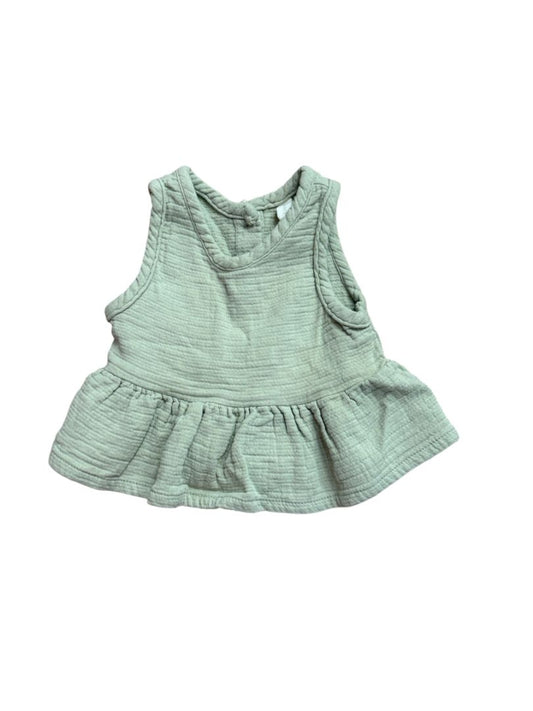 S/L PEPLUM TOP