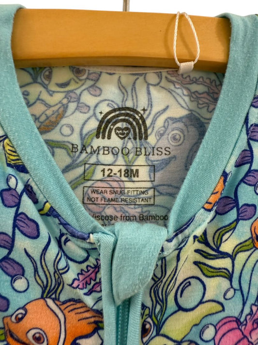 S/S NEMO ZIP SHORTY ROMPER