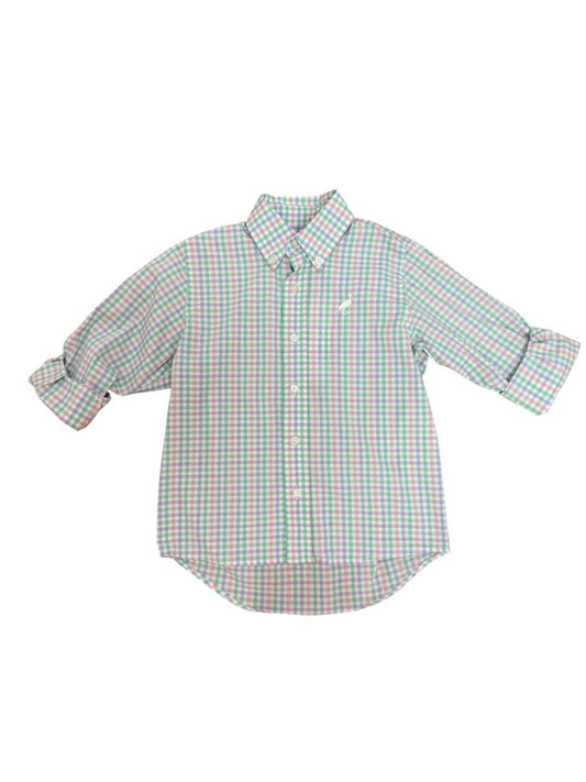 L/S PLAID DRESS SHIRT