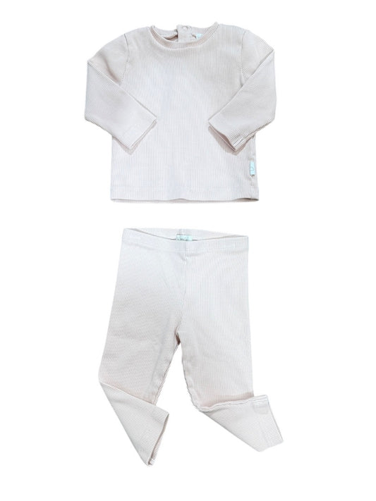 L/S RIBBED TOP & PANTS