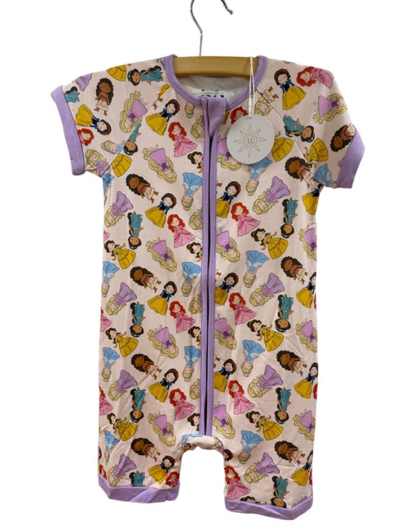 NEW S/S PRINCESS ZIP SHORTY