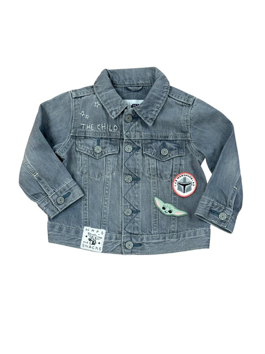L/S STAR WARS PATCH JEAN JACKET