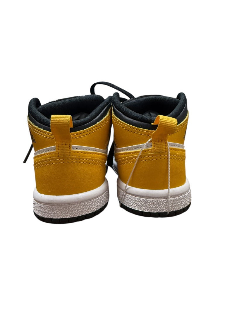 JORDAN 1 MID UNIVERSITY GOLD SNEAKERS