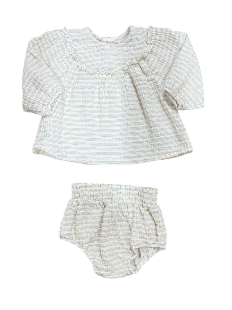 BALLOON SLEEVE MIA TOP & BLOOMERS SET