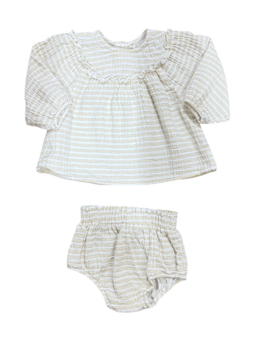 BALLOON SLEEVE MIA TOP & BLOOMERS SET