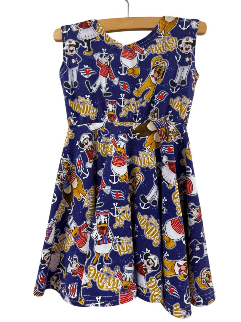 S/L DISNEY CRUISE SHIPS DRESS