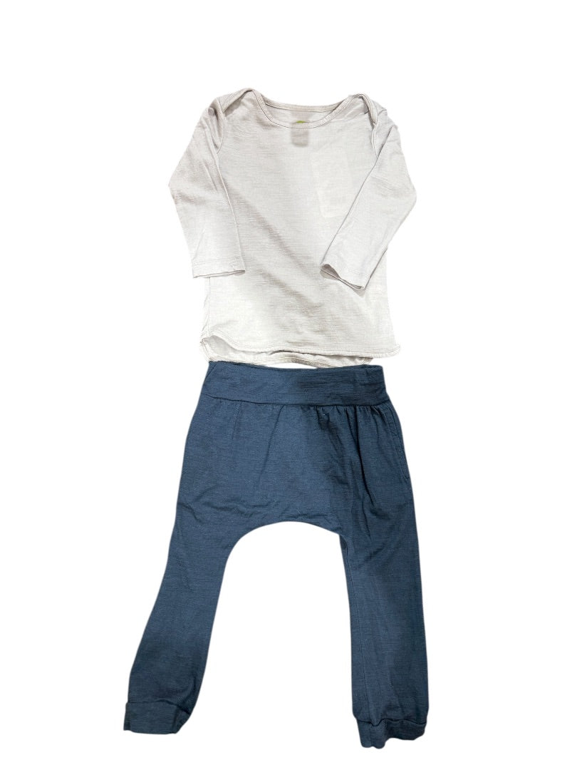 L/S MERINO WOOL TOP & PANTS