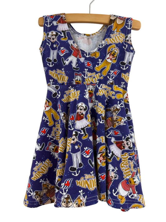 S/L DISNEY CRUISE SHIPS DRESS