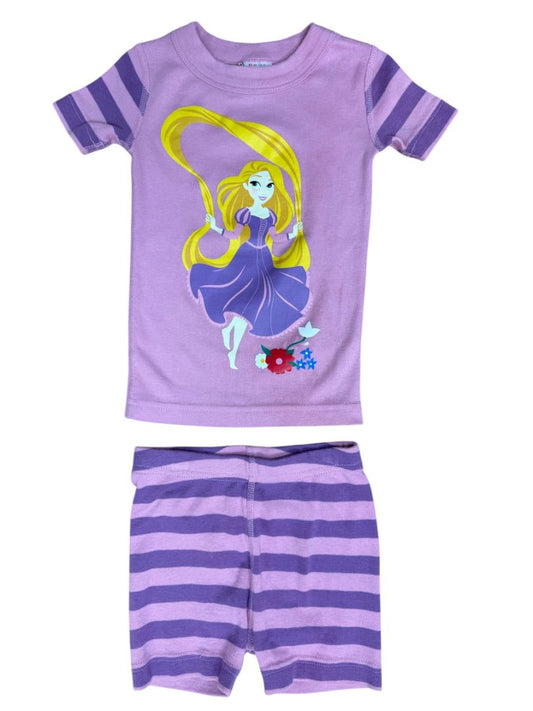 S/S RAPUNZEL TOP & SHORTS SET