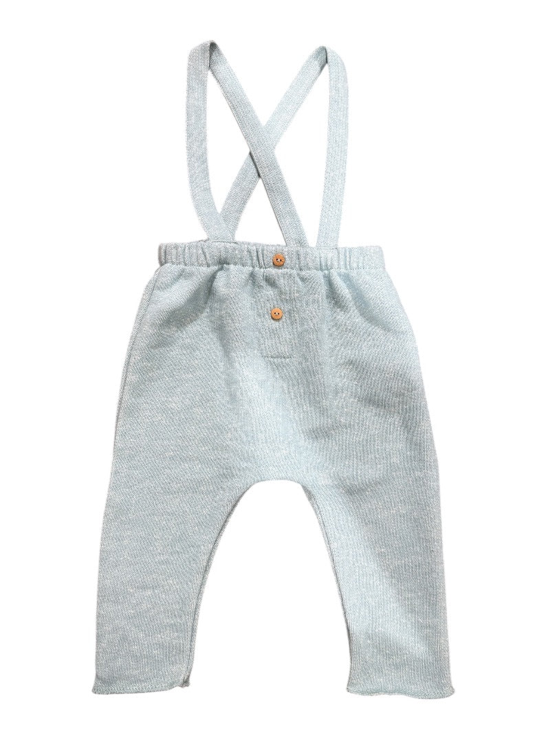 NEW KNIT SUSPENDER PANTS